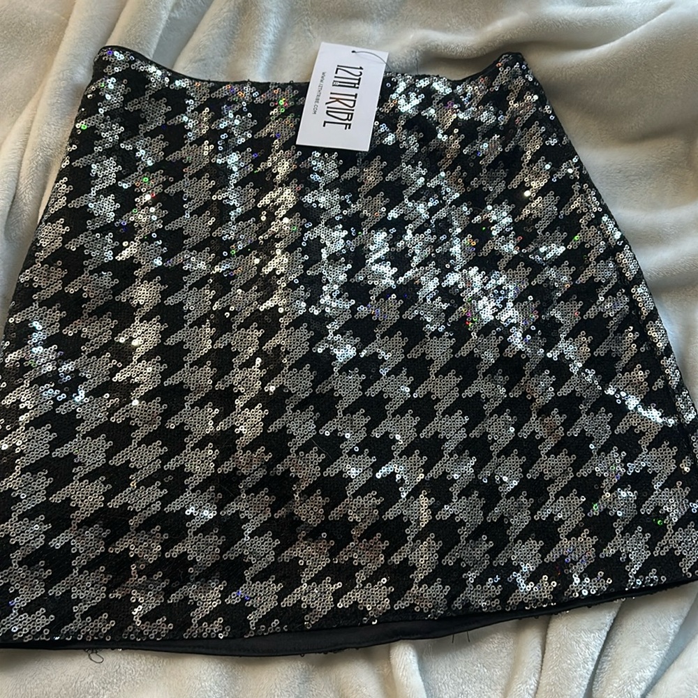 12th Tribe sequin skirt!